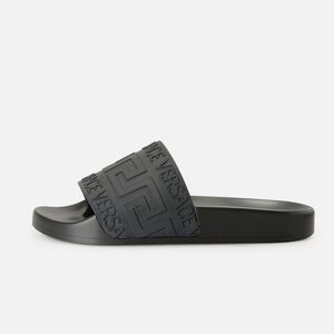 Versace Greca Embossed pool slide